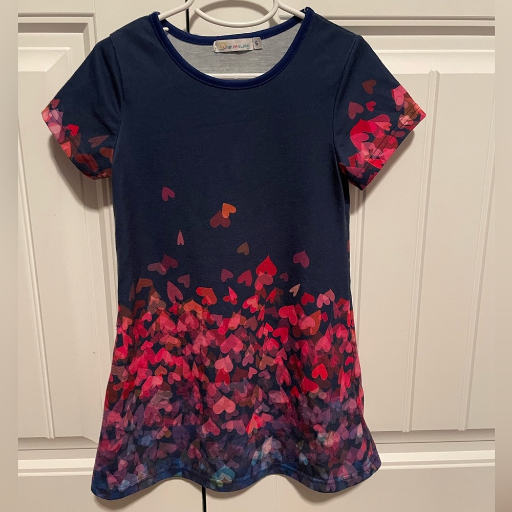 Ombré heart dress